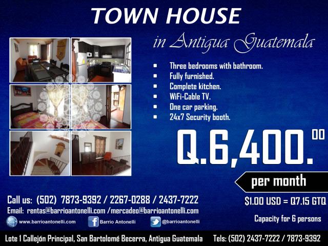 Promotion for Town Houses